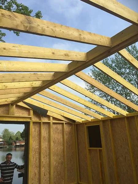Travaux d'ossature bois Dourdan